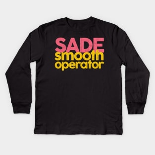 Smooth Operator Kids Long Sleeve T-Shirt